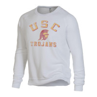 USC Trojans White Champ Crew Neck Sweatshirt